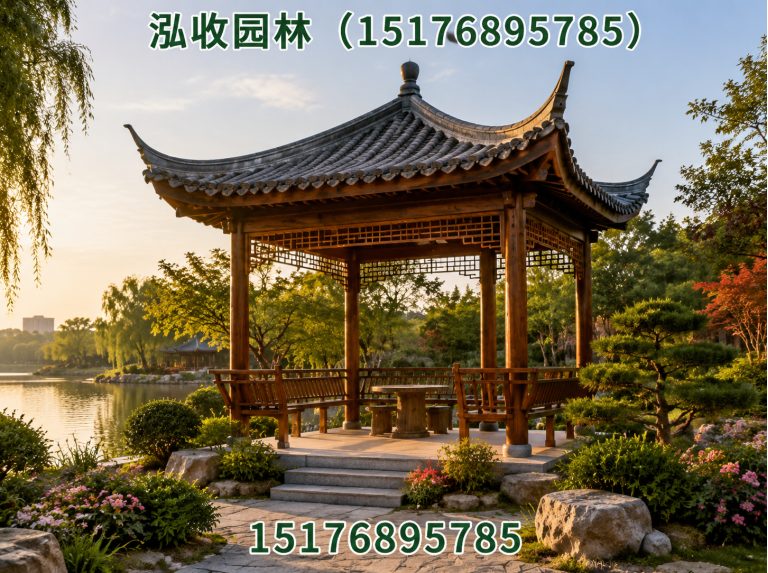 烟台京津冀防腐木工程展示图